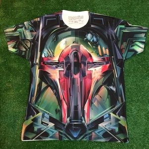 Boba Fett Mandalorian Sublimated t-shirt size XL